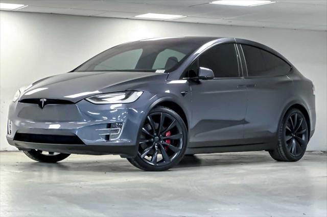 used 2017 Tesla Model X car, priced at $26,990