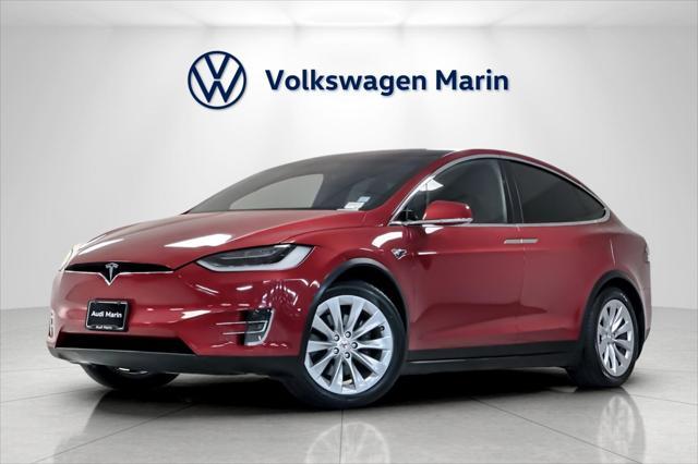 used 2018 Tesla Model X car, priced at $26,406