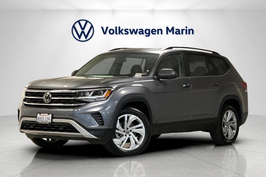 used 2021 Volkswagen Atlas car, priced at $21,885