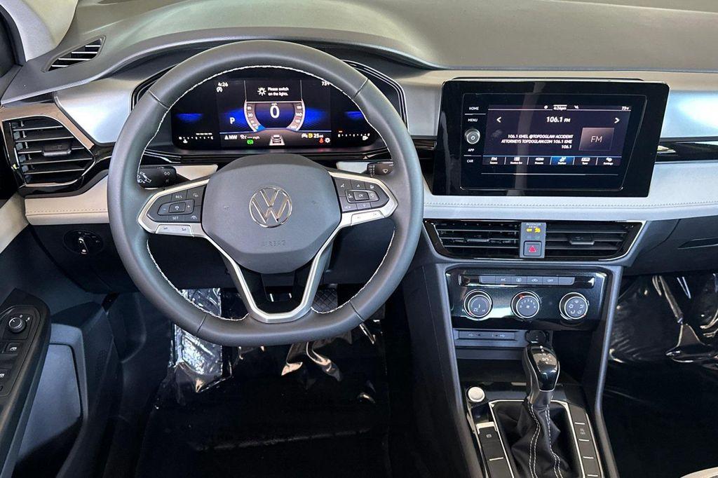 new 2025 Volkswagen Taos car, priced at $25,083