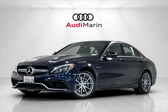 used 2017 Mercedes-Benz AMG C 63 car, priced at $32,990