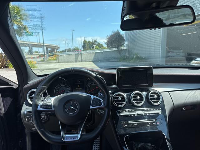 used 2017 Mercedes-Benz AMG C 63 car, priced at $35,990