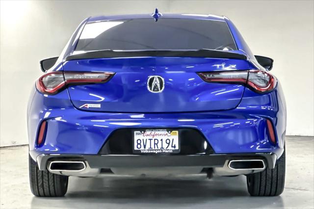 used 2021 Acura TLX car, priced at $30,484