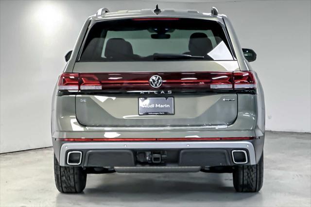 new 2025 Volkswagen Atlas car, priced at $49,524