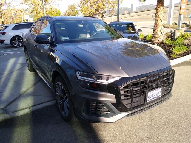 used 2021 Audi Q8 car, priced at $43,990