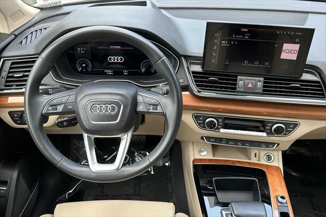 used 2021 Audi Q5 car, priced at $35,999