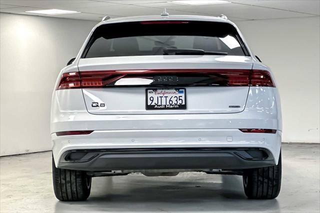 used 2023 Audi Q8 car, priced at $57,350