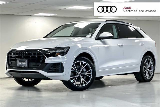 used 2023 Audi Q8 car, priced at $57,350