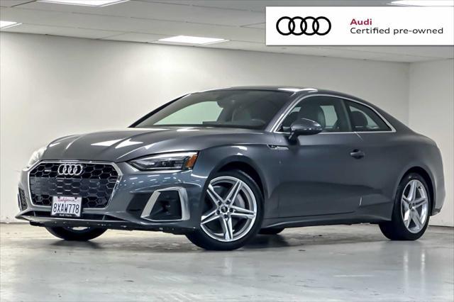 used 2021 Audi A5 car, priced at $30,978