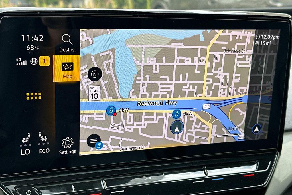 used 2023 Volkswagen ID.4 car, priced at $24,000