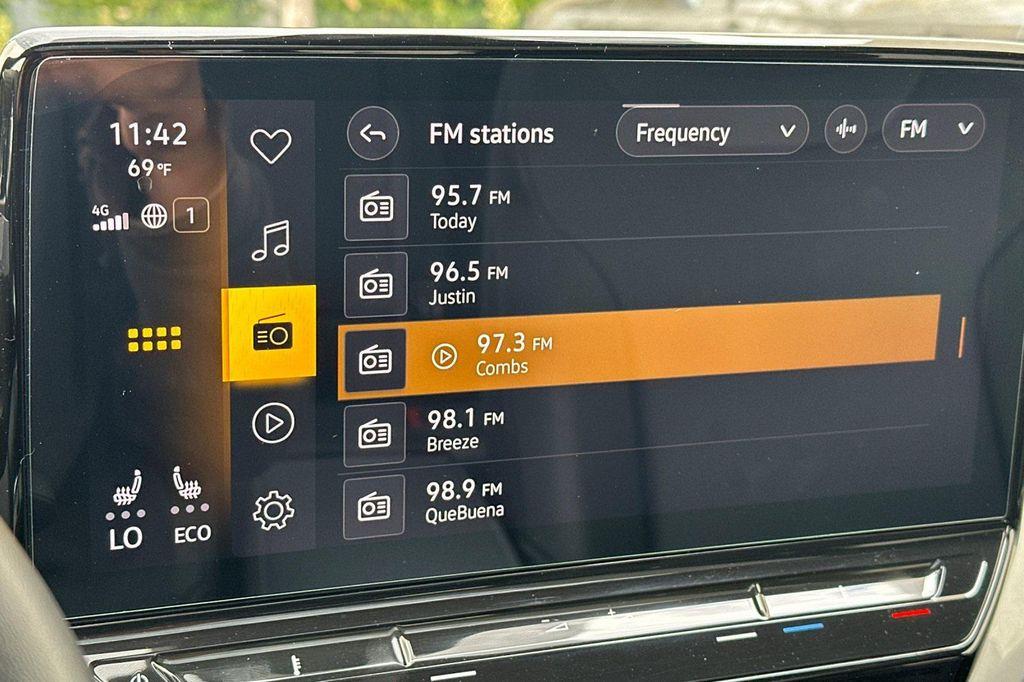 used 2023 Volkswagen ID.4 car, priced at $24,000