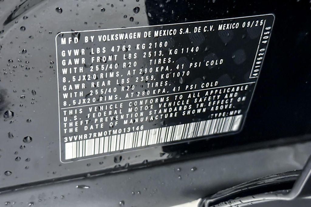 new 2026 Volkswagen Tiguan car, priced at $38,720