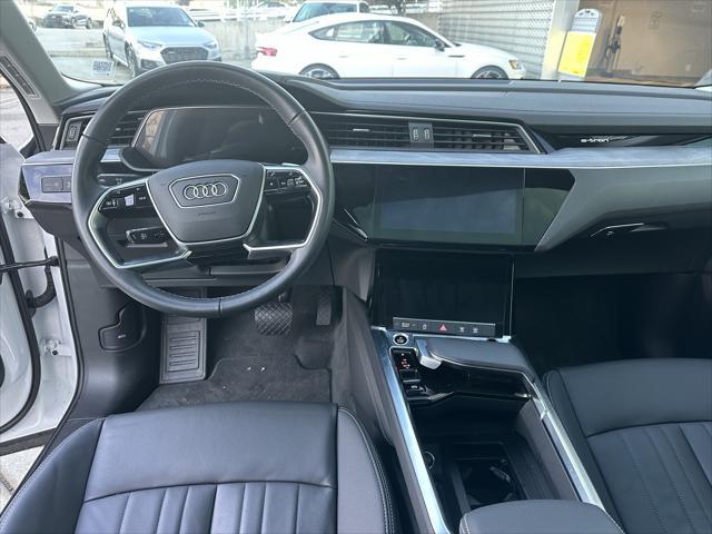 used 2024 Audi Q8 e-tron car, priced at $53,999