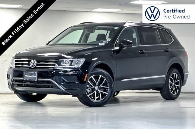 used 2021 Volkswagen Tiguan car, priced at $23,784