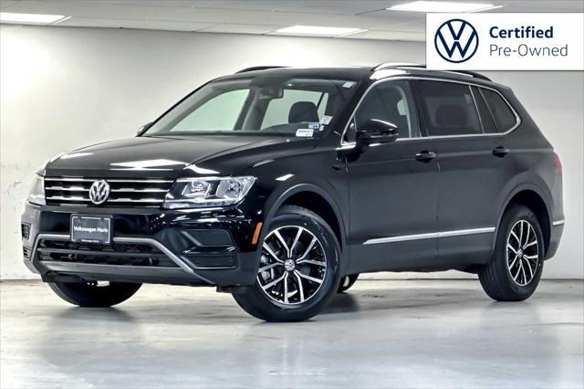 used 2021 Volkswagen Tiguan car, priced at $24,313