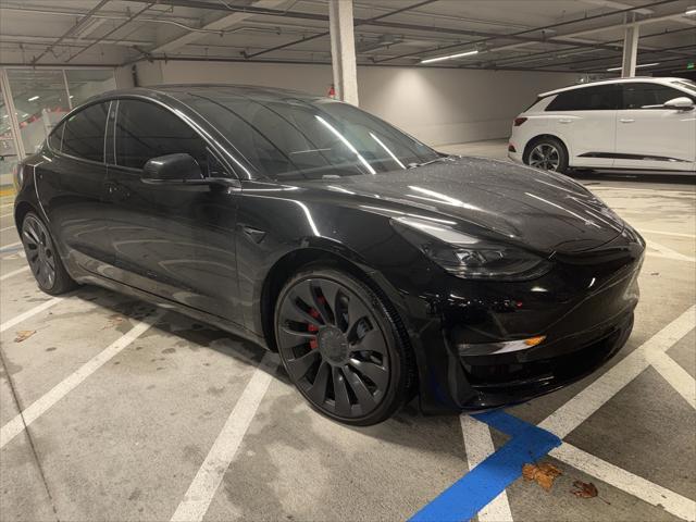 used 2021 Tesla Model 3 car, priced at $27,999