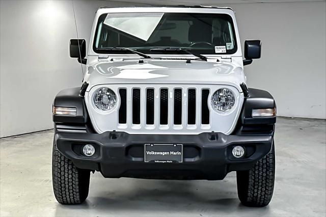 used 2021 Jeep Wrangler Unlimited car, priced at $27,210