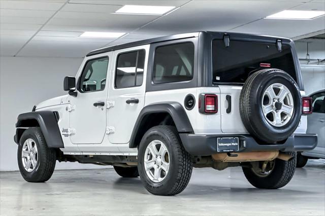 used 2021 Jeep Wrangler Unlimited car, priced at $27,210