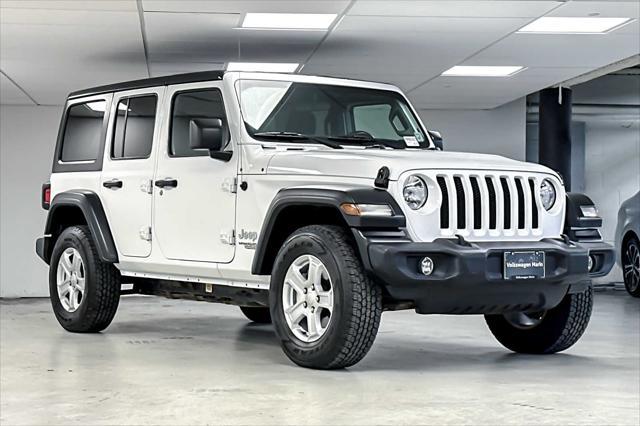 used 2021 Jeep Wrangler Unlimited car, priced at $27,210