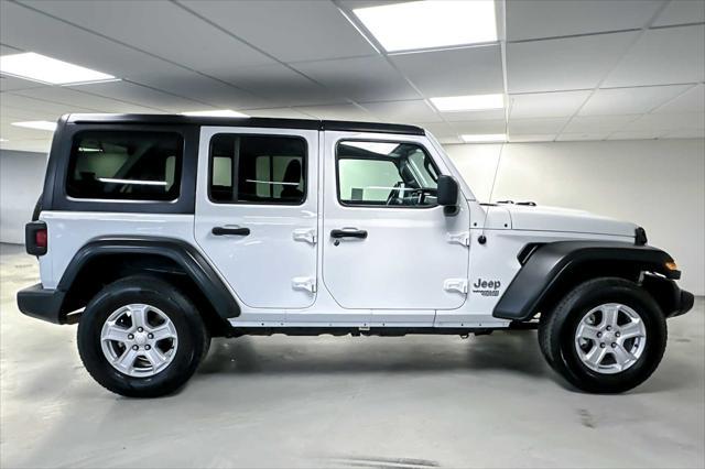 used 2021 Jeep Wrangler Unlimited car, priced at $27,210