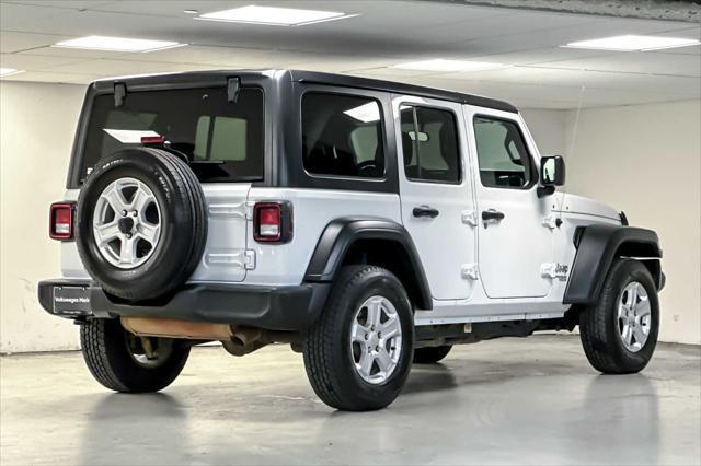 used 2021 Jeep Wrangler Unlimited car, priced at $27,210