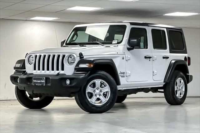 used 2021 Jeep Wrangler Unlimited car, priced at $27,210