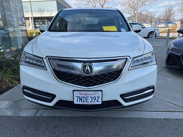 used 2016 Acura MDX car, priced at $21,406