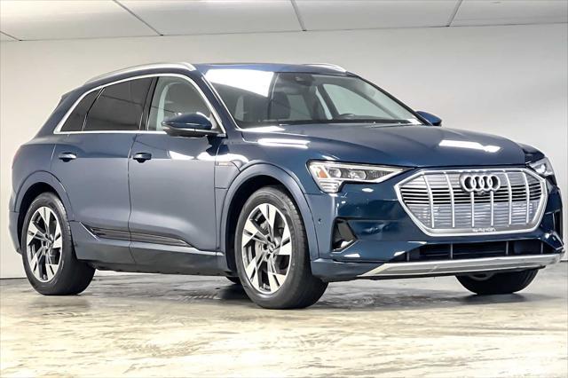 used 2021 Audi e-tron car, priced at $33,000