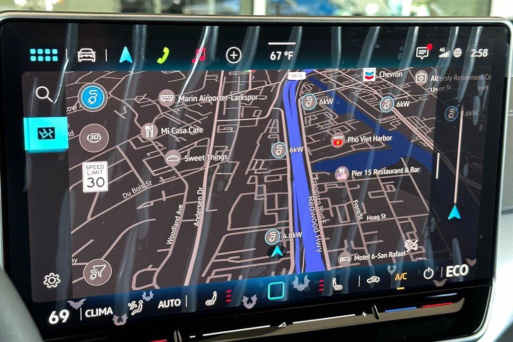 new 2025 Volkswagen ID.4 car, priced at $39,345