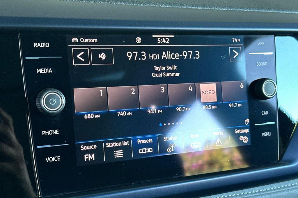 used 2024 Volkswagen Taos car, priced at $24,519