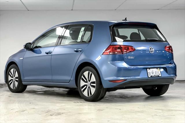 used 2016 Volkswagen e-Golf car, priced at $9,999