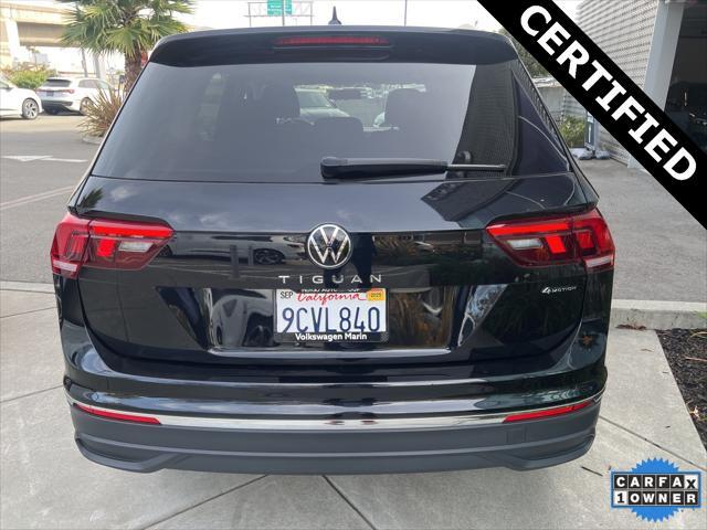 used 2022 Volkswagen Tiguan car, priced at $22,398