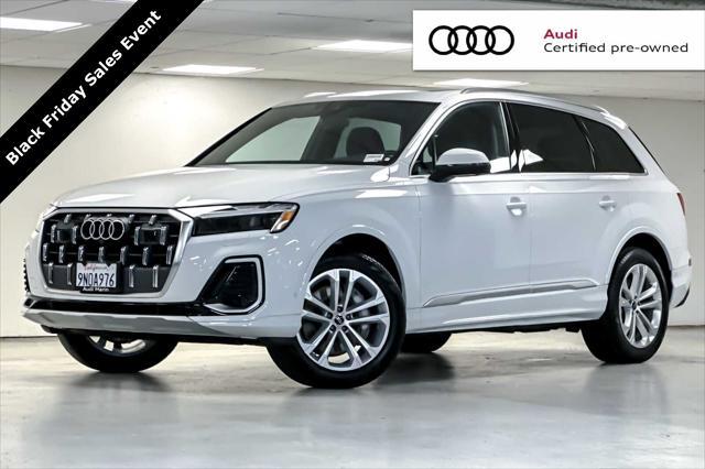 used 2025 Audi Q7 car, priced at $53,378