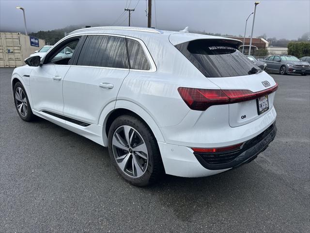 used 2024 Audi Q8 e-tron car, priced at $53,999