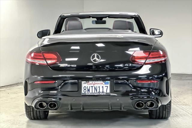 used 2021 Mercedes-Benz AMG C 43 car, priced at $52,999