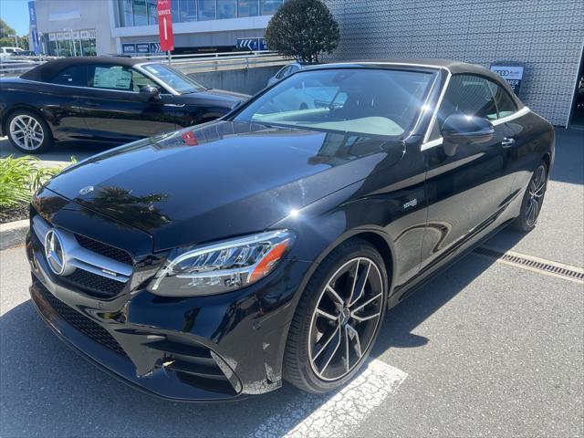 used 2021 Mercedes-Benz AMG C 43 car, priced at $55,000