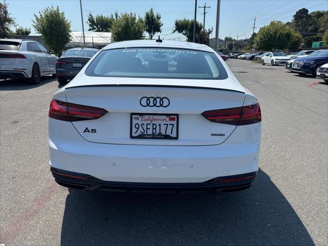 used 2025 Audi A5 Sportback car, priced at $47,982