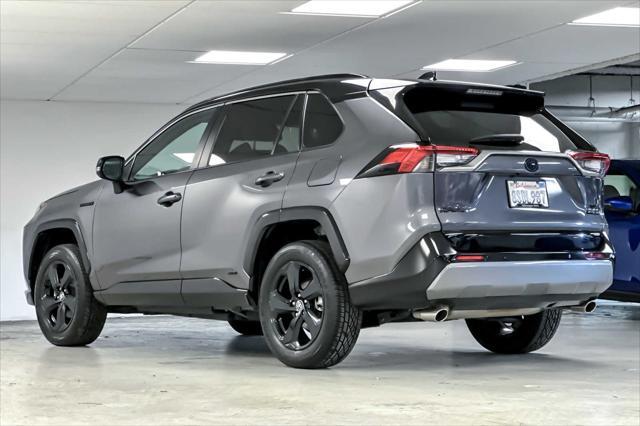 used 2020 Toyota RAV4 Hybrid car, priced at $30,000