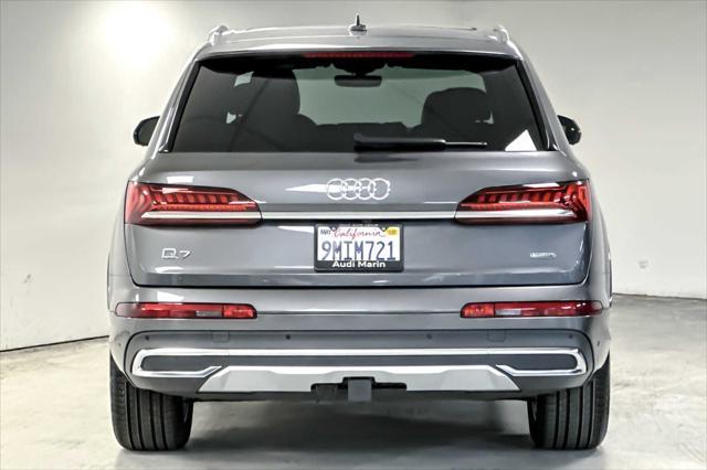 used 2024 Audi Q7 car, priced at $55,465