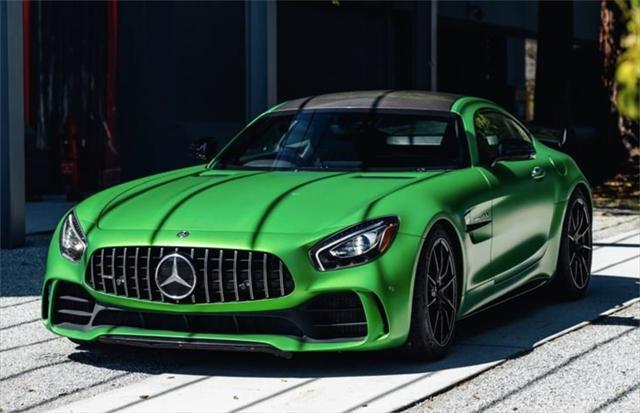 used 2018 Mercedes-Benz AMG GT car, priced at $123,500