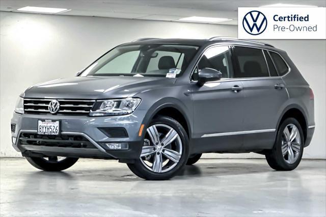 used 2021 Volkswagen Tiguan car, priced at $25,229