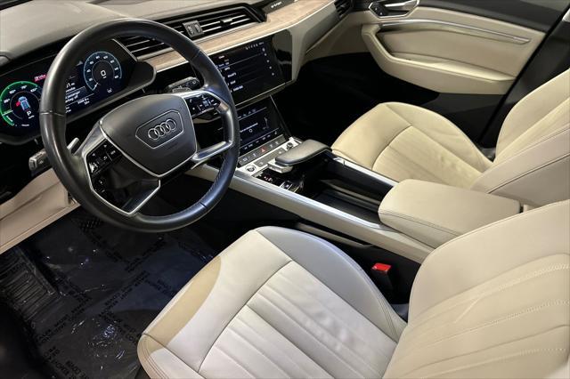 used 2024 Audi Q8 e-tron car, priced at $48,998