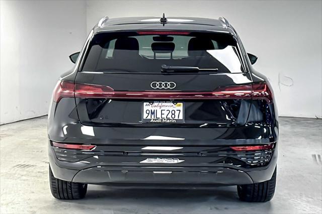 used 2024 Audi Q8 e-tron car, priced at $48,998