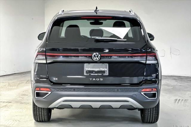 new 2025 Volkswagen Taos car, priced at $31,483