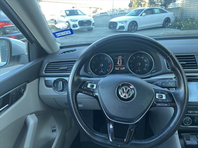 used 2017 Volkswagen Passat car, priced at $14,999