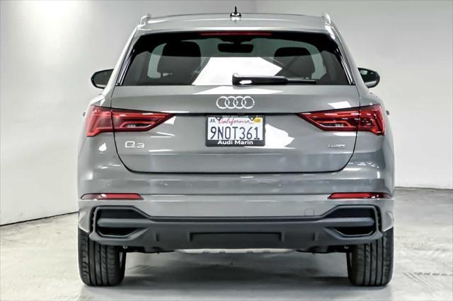 used 2024 Audi Q3 car, priced at $35,899