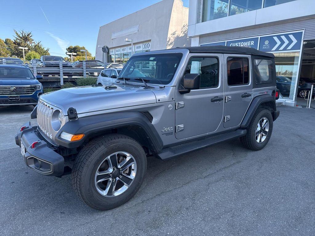 used 2018 Jeep Wrangler Unlimited car, priced at $21,999