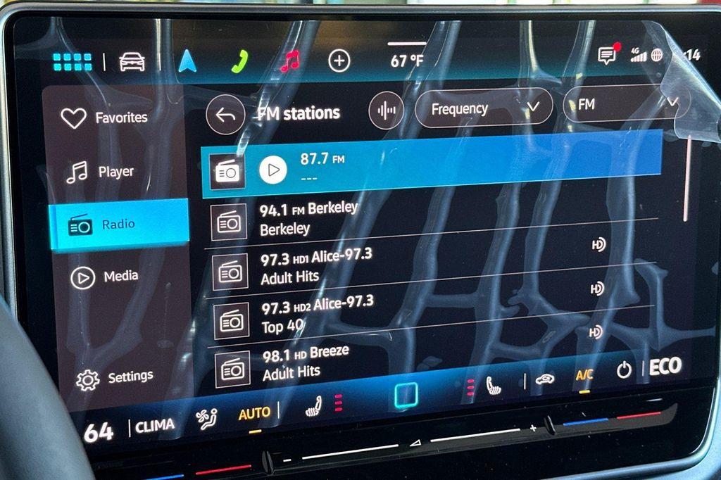 new 2025 Volkswagen ID.4 car, priced at $44,345