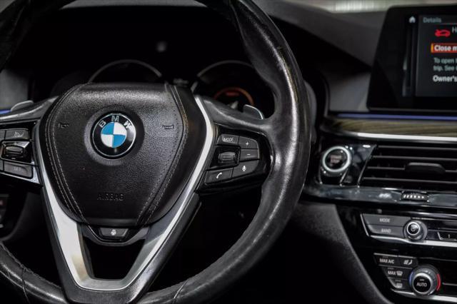 used 2018 BMW 530e car, priced at $19,500