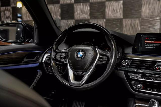 used 2018 BMW 530e car, priced at $19,500